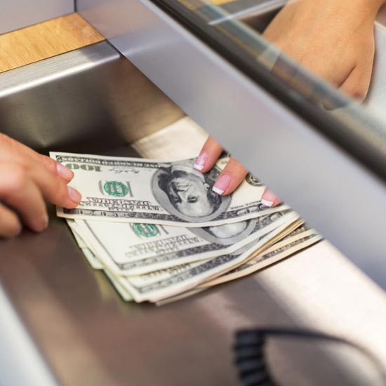 people transferring money to eachother